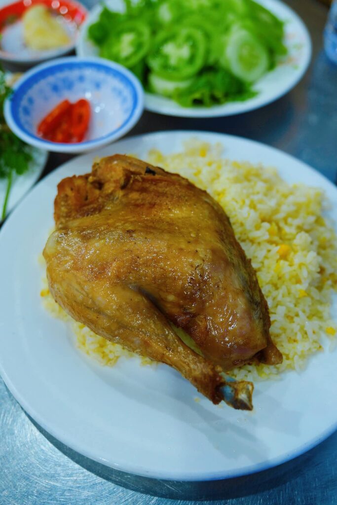 Chicken rice is considered as Phu Yen special dish