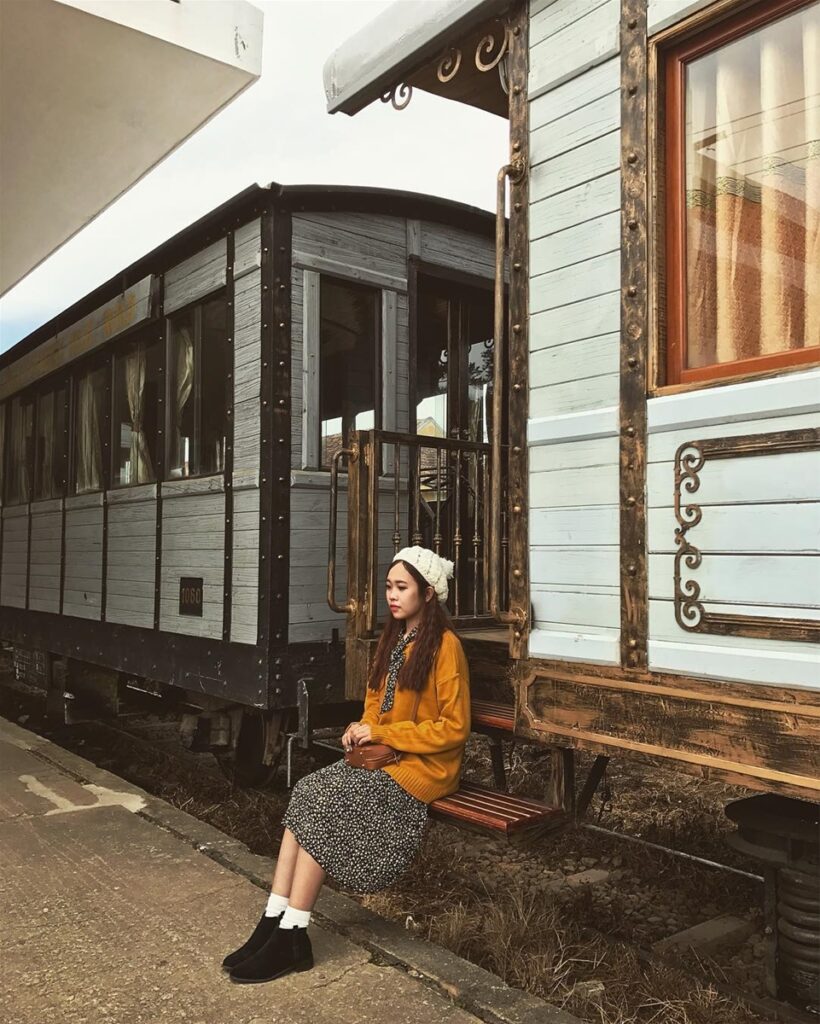 Dalat Railway Station is one of the most beloved photoshoot spot in Dalat