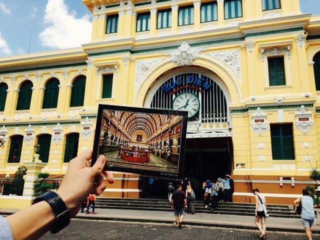 Attractions in Ho Chi Minh City - Post Office