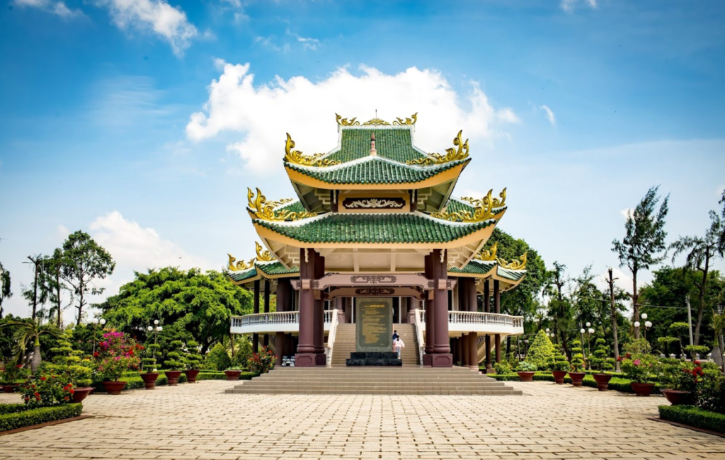 Nguyen Dinh Chieu's mausoleum area - Ben Tre