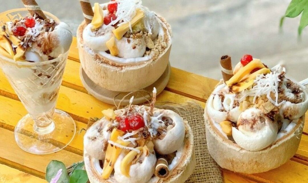 Delicious Ice Cream in Saigon